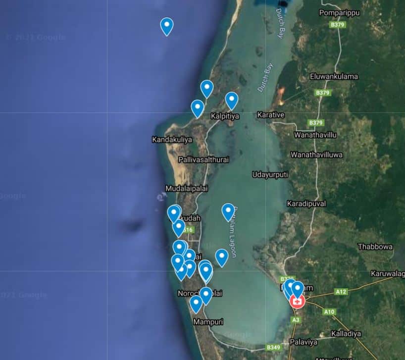 Attractions in Kalpitiya Sri Lanka