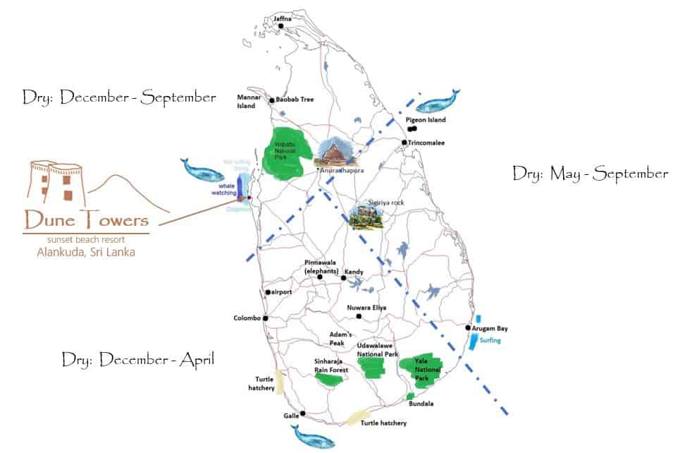 when to go to sri lanka