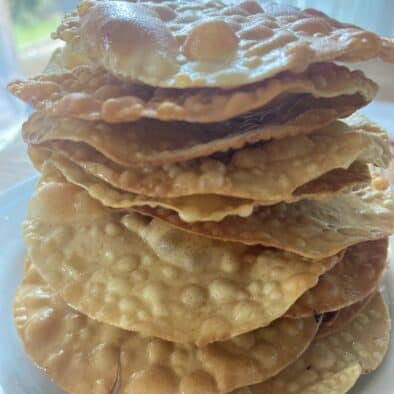 Papadam snack